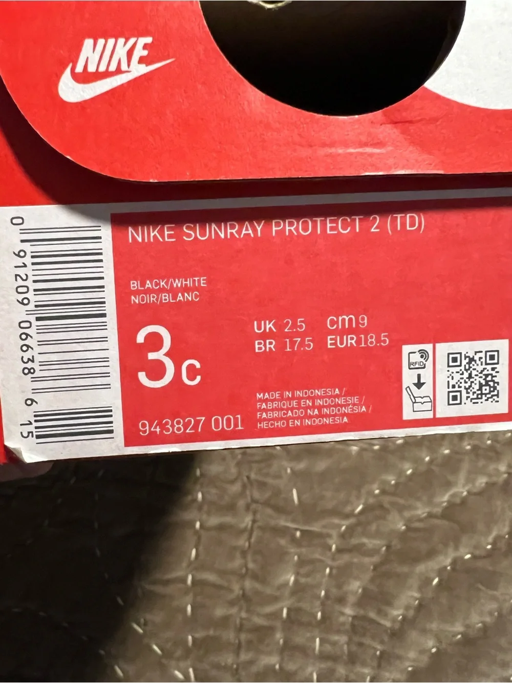 Nike Sunray‎ Sandals for baby/ toddler